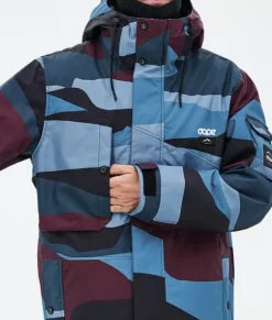 Snowboard Jassen>DOPE SNOW Adept ShardsBurgundyBlue