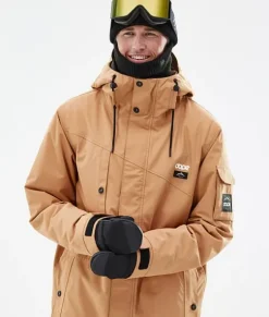 Ski Jassen>DOPE SNOW Adept KhakiYellow