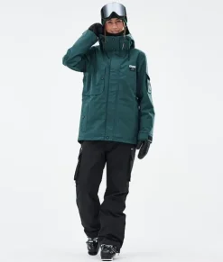 Ski Jassen>DOPE SNOW Adept W BottleGreen