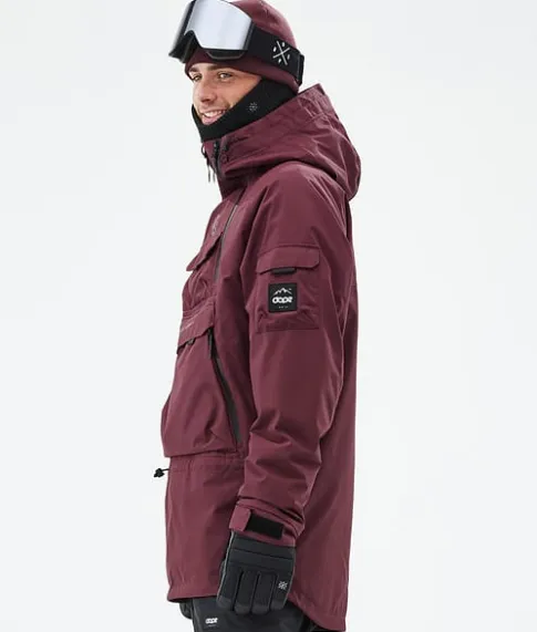Snowboard Jassen>DOPE SNOW Akin Burgundy