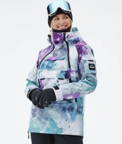 Ski Jassen>DOPE SNOW Akin W SprayGreenGrape