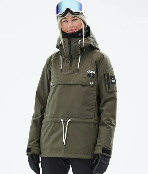 Snowboard Jassen>DOPE SNOW Annok W OliveGreen