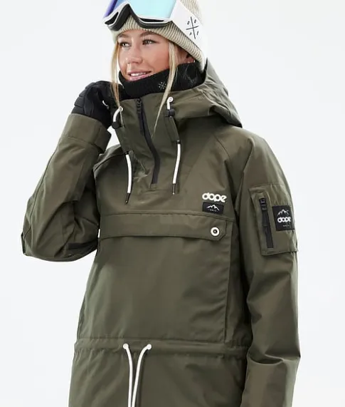 Snowboard Jassen>DOPE SNOW Annok W OliveGreen