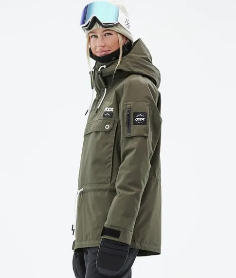Snowboard Jassen>DOPE SNOW Annok W OliveGreen