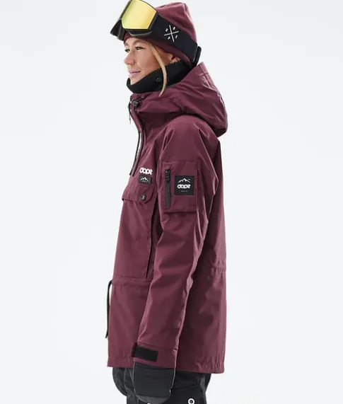 Ski Jassen>DOPE SNOW Annok W DonBurgundy