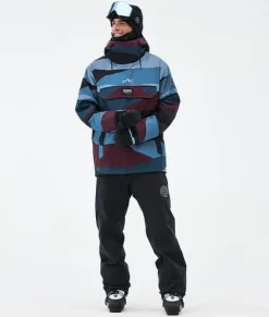 Ski Jassen>DOPE SNOW Blizzard ShardsBurgundyBlue