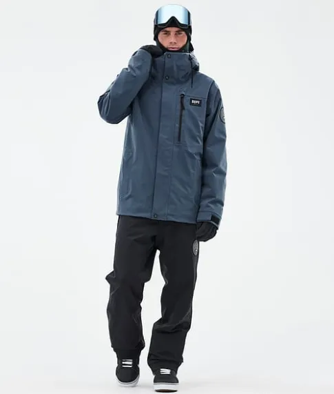 Snowboard Jassen>DOPE SNOW Blizzard Full Zip MetalBlue