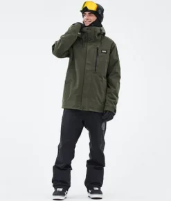 Snowboard Jassen>DOPE SNOW Blizzard Full Zip OliveGreen