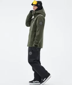 Snowboard Jassen>DOPE SNOW Blizzard Full Zip OliveGreen