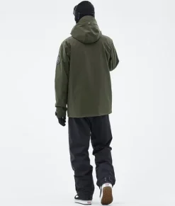 Snowboard Jassen>DOPE SNOW Blizzard Full Zip OliveGreen