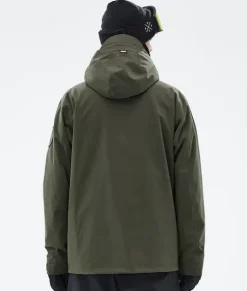 Snowboard Jassen>DOPE SNOW Blizzard Full Zip OliveGreen