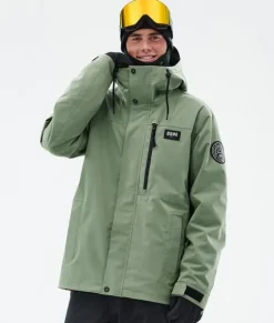 Ski Jassen>DOPE SNOW Blizzard Full Zip MossGreen