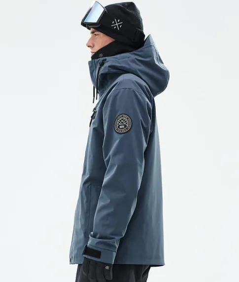 Ski Jassen>DOPE SNOW Blizzard Full Zip MetalBlue