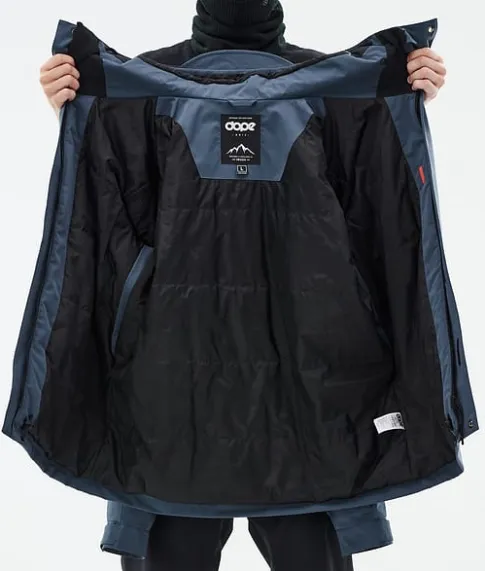 Ski Jassen>DOPE SNOW Blizzard Full Zip MetalBlue