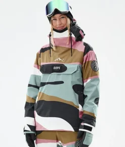 Snowboard Jassen>DOPE SNOW Blizzard W ShardsGoldMutedPink