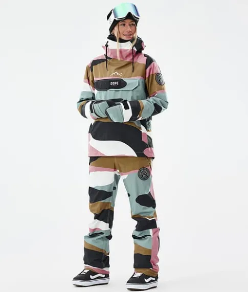 Snowboard Jassen>DOPE SNOW Blizzard W ShardsGoldMutedPink