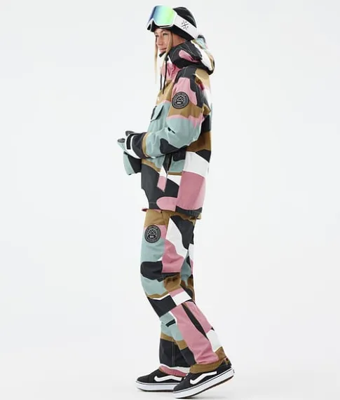 Snowboard Jassen>DOPE SNOW Blizzard W ShardsGoldMutedPink