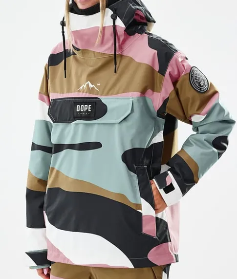 Snowboard Jassen>DOPE SNOW Blizzard W ShardsGoldMutedPink