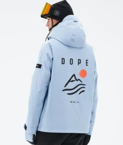Ski Jassen>DOPE SNOW Blizzard W LightBlueCorduroy