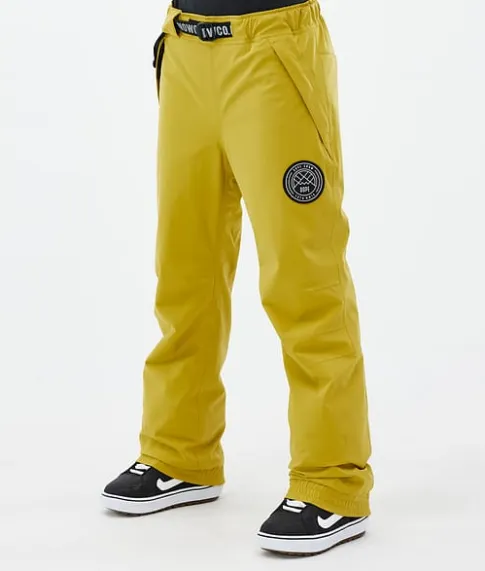 Snowboard Broeken>DOPE SNOW Blizzard W Yellow