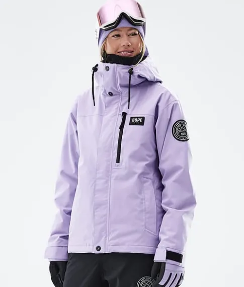 Snowboard Jassen>DOPE SNOW Blizzard W Full Zip FadedViolet