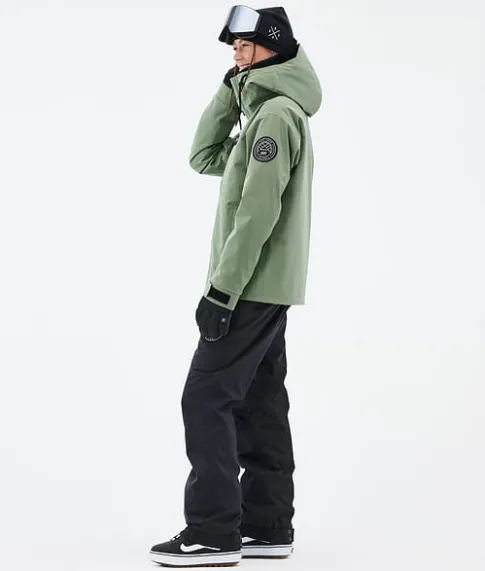 Snowboard Jassen>DOPE SNOW Blizzard W Full Zip MossGreen