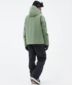 Snowboard Jassen>DOPE SNOW Blizzard W Full Zip MossGreen