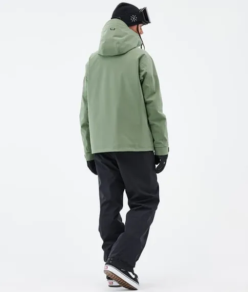 Snowboard Jassen>DOPE SNOW Blizzard W Full Zip MossGreen