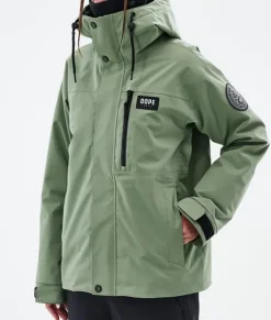 Snowboard Jassen>DOPE SNOW Blizzard W Full Zip MossGreen