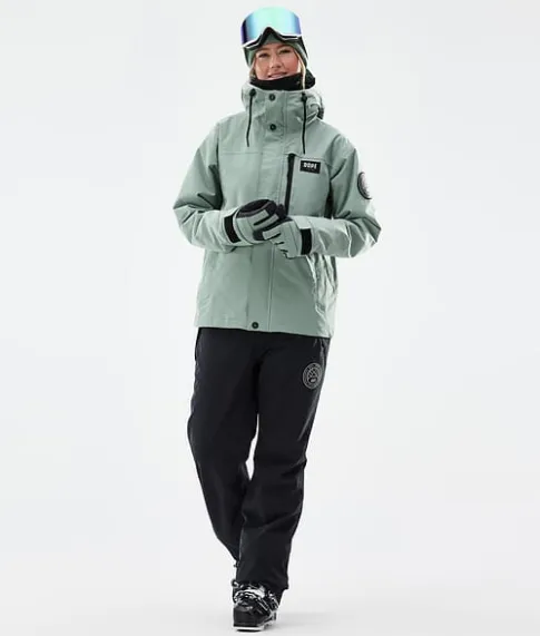Ski Jassen>DOPE SNOW Blizzard W Full Zip FadedGreen