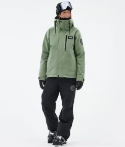Ski Jassen>DOPE SNOW Blizzard W Full Zip MossGreen