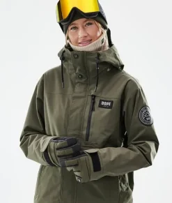 Ski Jassen>DOPE SNOW Blizzard W Full Zip OliveGreen