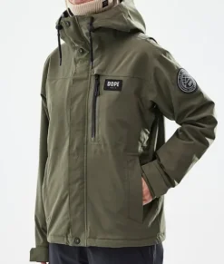 Ski Jassen>DOPE SNOW Blizzard W Full Zip OliveGreen