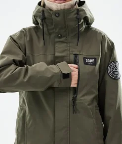 Ski Jassen>DOPE SNOW Blizzard W Full Zip OliveGreen
