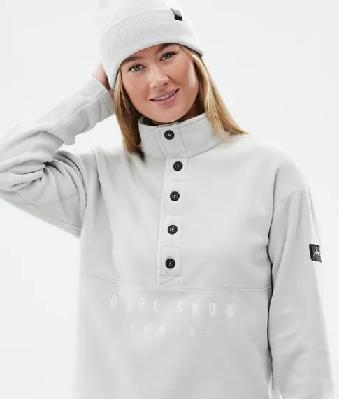Fleece>DOPE SNOW Comfy W LightGrey/Black
