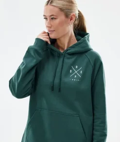 Hoodies/Truien>DOPE SNOW Common W BottleGreen2X-Up