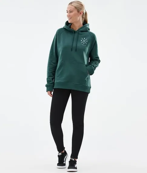 Hoodies/Truien>DOPE SNOW Common W BottleGreen2X-Up