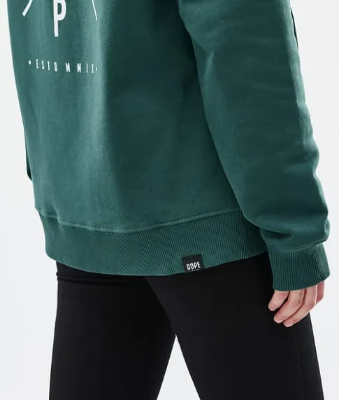 Hoodies/Truien>DOPE SNOW Common W BottleGreen2X-Up