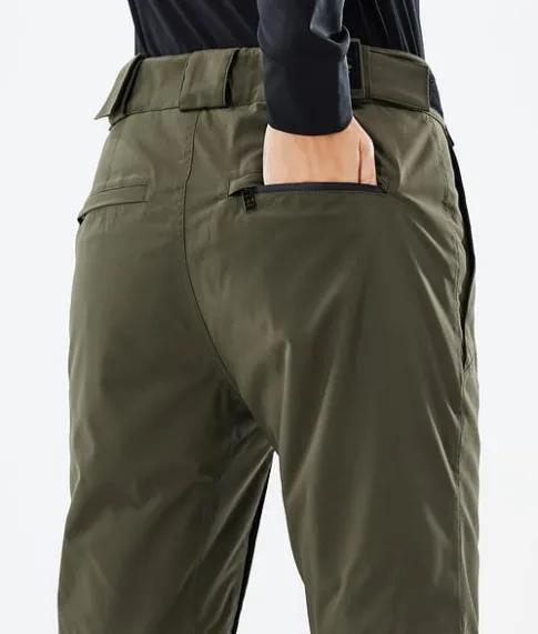 Skibroeken>DOPE SNOW Con W 2022 OliveGreen