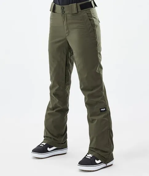 Snowboard Broeken>DOPE SNOW Con W OliveGreen