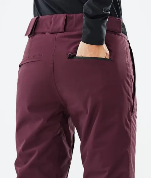 Skibroeken>DOPE SNOW Con W Burgundy