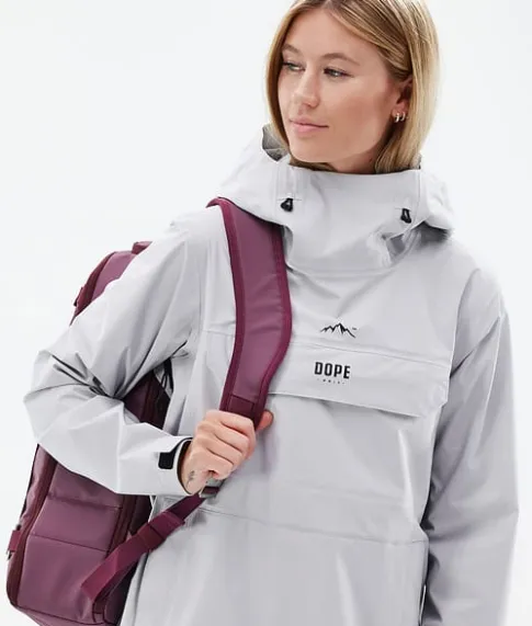 Outdoor Jassen>DOPE SNOW Downpour W LightGrey