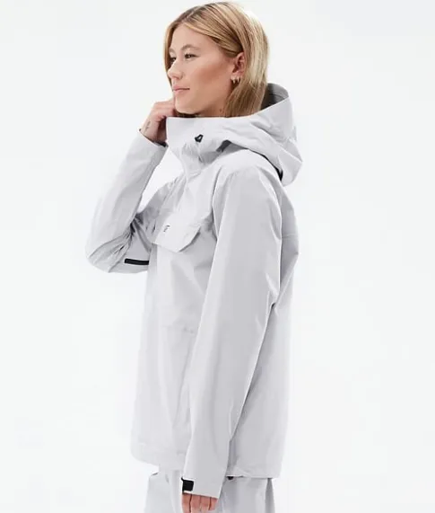 Outdoor Jassen>DOPE SNOW Downpour W LightGrey