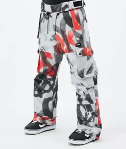 Snowboard Broeken>DOPE SNOW Iconic SprayBlackRed
