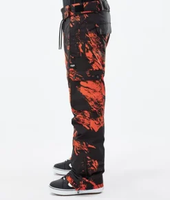 Snowboard Broeken>DOPE SNOW Iconic PaintOrange