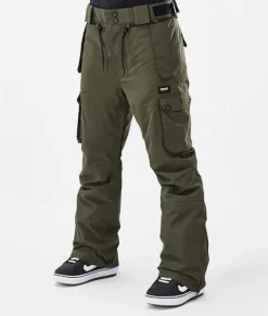 Snowboard Broeken>DOPE SNOW Iconic W OliveGreen
