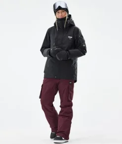 Snowboard Broeken>DOPE SNOW Iconic W DonBurgundy