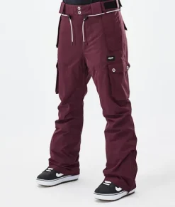 Snowboard Broeken>DOPE SNOW Iconic W Burgundy