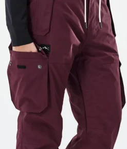 Snowboard Broeken>DOPE SNOW Iconic W Burgundy