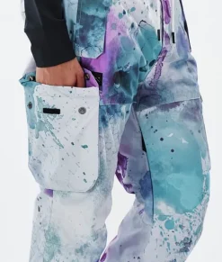 Snowboard Broeken>DOPE SNOW Iconic W SprayGreenGrape